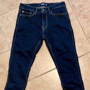Skinny jeans dar blue